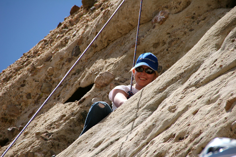 Climbing Devil's Punchbowl May 2010